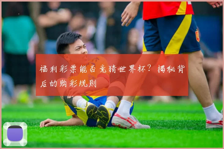 福利彩票能否竞猜世界杯?揭秘背后的购彩规则