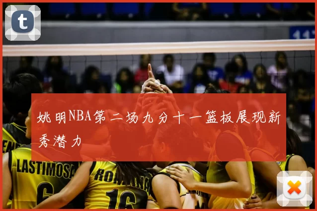 姚明NBA第二场九分十一篮板展现新秀潜力