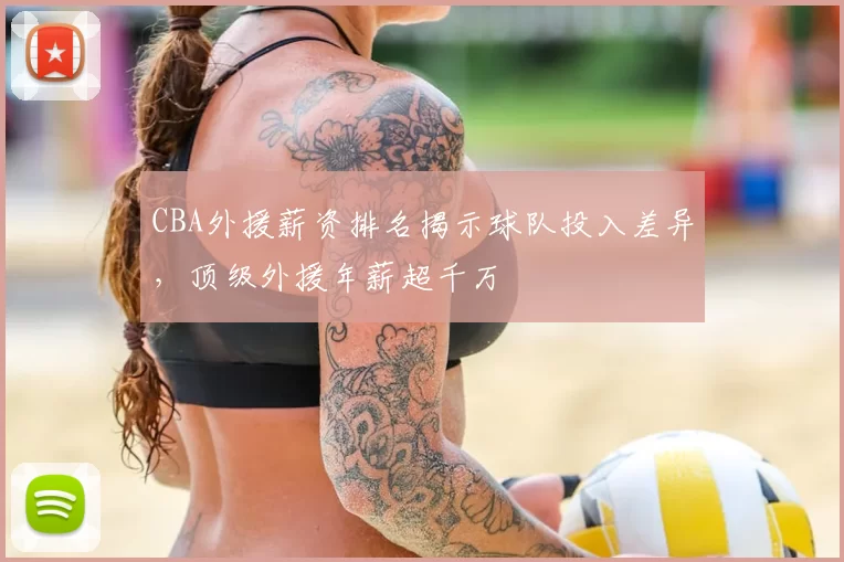 CBA外援薪资排名揭示球队投入差异，顶级外援年薪超千万